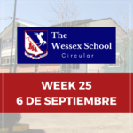 CIRCULAR – WEEK 25 – 6 DE SEPTIEMBRE