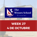 CIRCULAR – WEEK 27 – 4 DE OCTUBRE